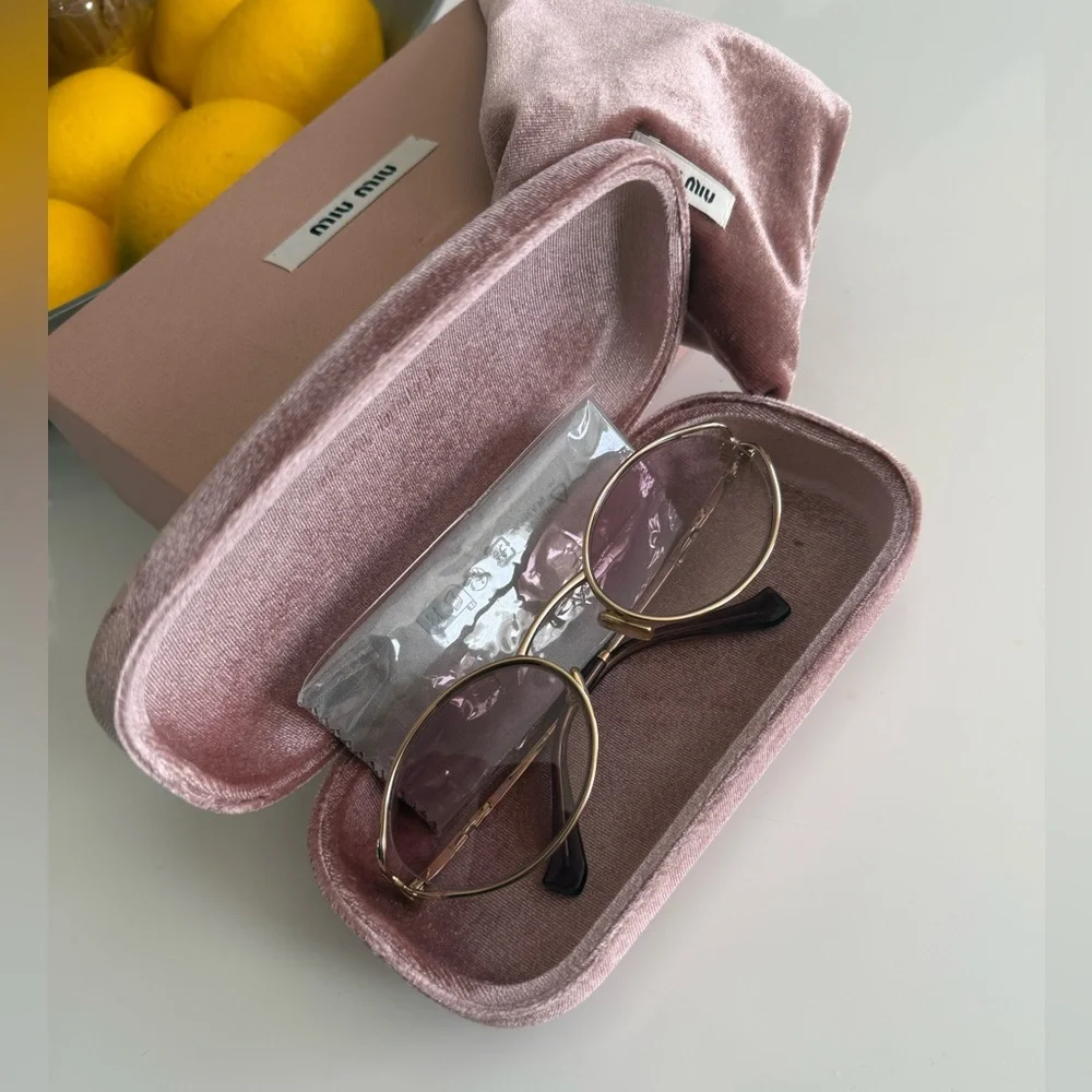 NWOT Miu Miu Logo Sunglasses - Picture 14 of 14
